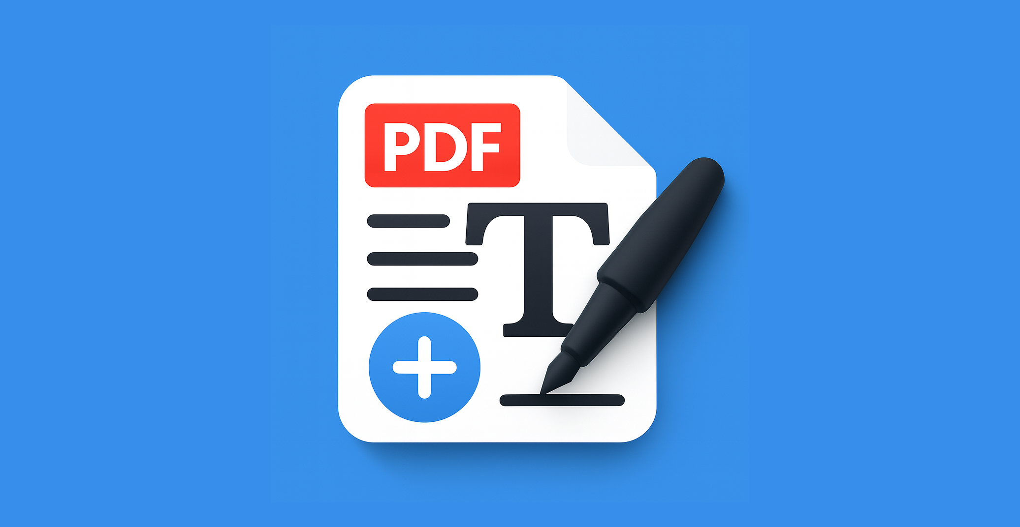 Add Text to PDF app preview